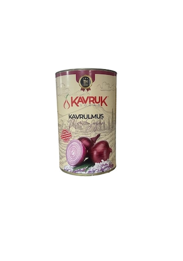 Kavruk Kavrulmuş Mor Soğan Konserve 4 KG