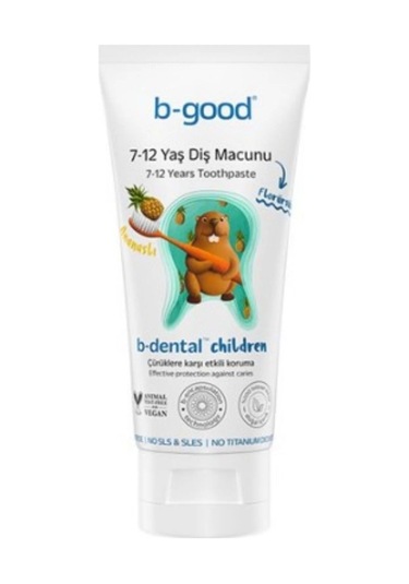 B-Good 7-12 Yaş Florürsüz Çocuk Diş Macunu 50 ML