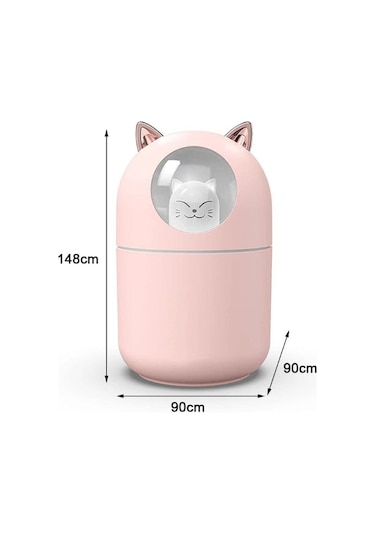 Konyax Sevimli Kedi Tasarımlı H2o Nemlendirici