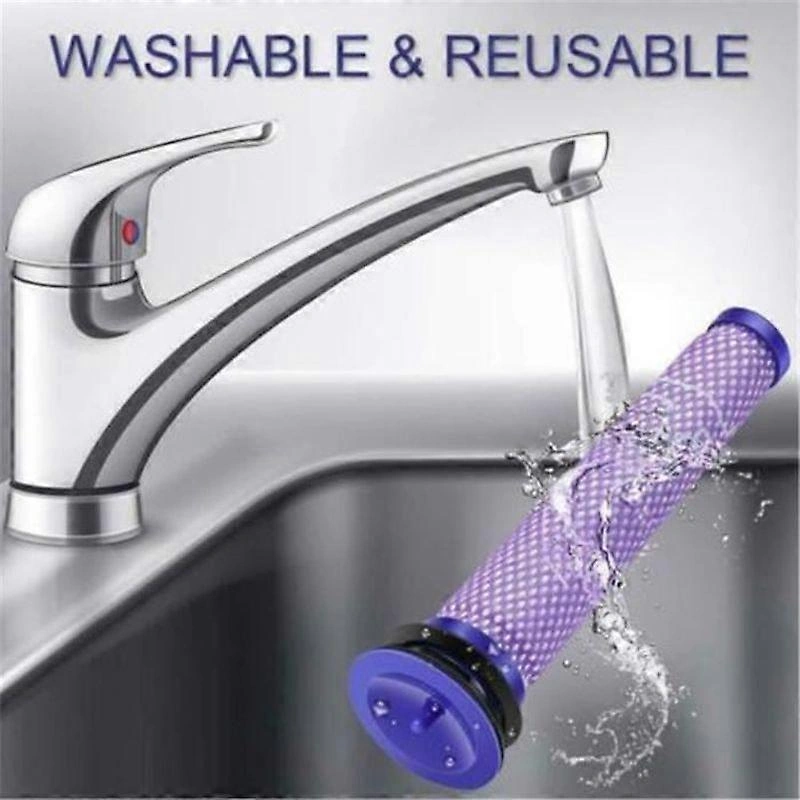 V7 V8 Filtre + Arka Filtre Filtre Ön Motor Paketi V7 V8 İçin Yıkanabilir Filtreler V7 V8 İçin Yedek