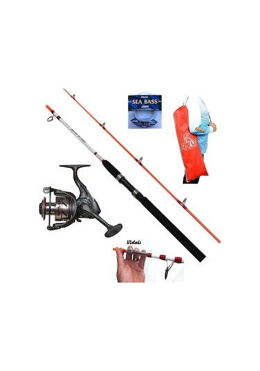 Color 180cm 50-100gr Oslo 4000 2+1 Bilye Bot & Tekne Olta Takımı Seti