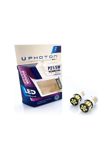 P21/5W ÇİFT DUY BEYAZ LED OTO AMPUL PHOTON PH7216