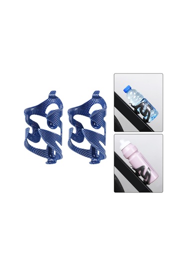 Suntek 2x Bisiklet Su Şişesi Tutucu Yedek Parça Kolay Kurulum Siyah