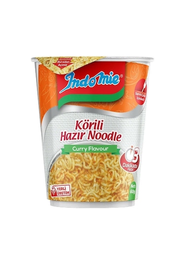 Indomie Köri Çeşnili Bardak 60 Gr
