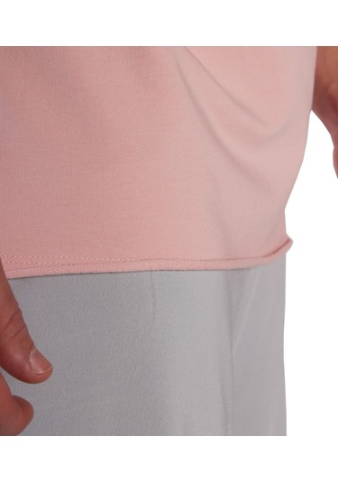 Musclecloth Training Club Kapüşonlu Kolsuz Sweatshirt Somon Somon