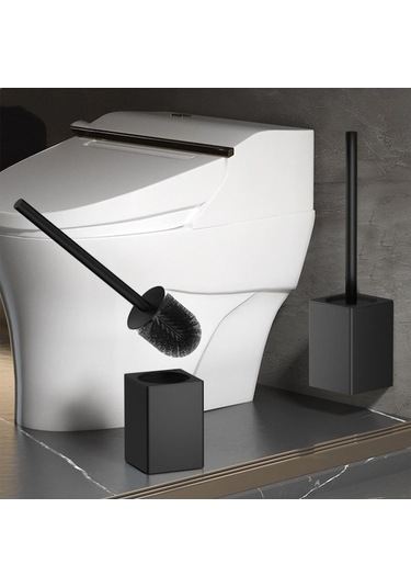 Ankatek Ve Uzun Ug Tuvalet Tuvalet Temizliği Temizleyici Siyah Siyah Saplı Paslanmaz Modern Lüks Kompakt Klozet Kıllar İçin Fırçası Fırçası Fırça Çelik Bosphorusboutique Banyo Pb Siyah Siyah