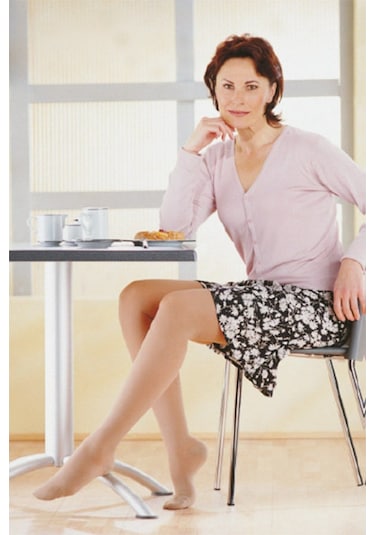 Medi Mediven Duomed Diz Altı Burnu Açık-Kapalı Ccl2 Varis Çorabısiyah Ccl2 M Açık