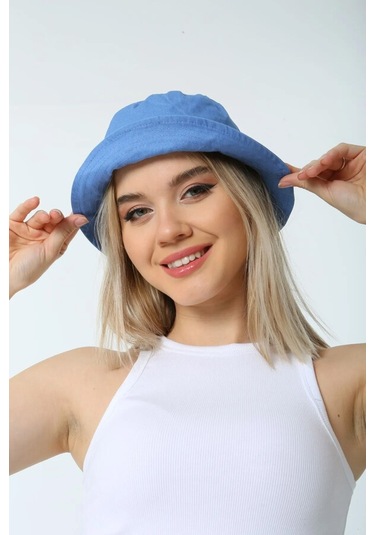 Pamuk Bucket Şapka Rş-110 İndigo İndigo