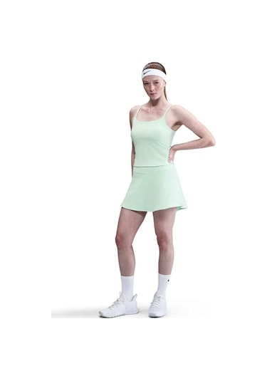 Nike One Dri-fit Taytlı Şort-tenis Eteği-sportxoutlet Yeşil