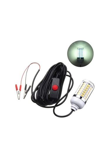 Trendooze Su Lamba Kablo Işığı Ip68 İle Daldırılabilir Cazibe Bulucu Balık Balık Bait Avlama Altı 5w 5m/16.4ft 12-24v 108led'li Df