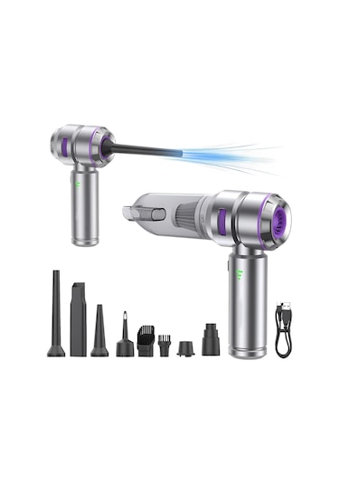 St-6659 Plus 16000 Bpa Çok Fonksiyonlu Kablosuz Yüksek Emiş Araç Ve Ev Temizlik El Süpürgesi