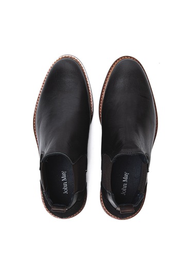 Bot Erkek 1124 005 Wk-john May Orkut Suede Black Siyah