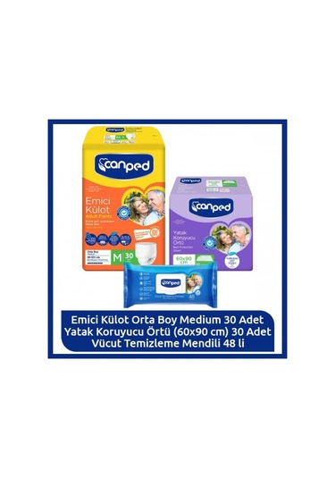 Canped Hasta Bakım Seti Diğer