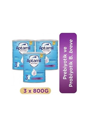 Aptamil 3 Çocuk Devam Sütü Yeni Prosyneo 800 G x 3 Adet PKT.APTAMIL.127