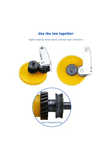 3d Yazıcı Yükseltmesi Dlc Kaplamalı Sertleştirilmiş Çelik Ekstruder Dişli Değişimi Bambu X1c/p1p 3d