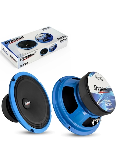 Dynamat Blx-20-20cm-260w-gerçek 100w Rms-kaliteli Prof Midrange