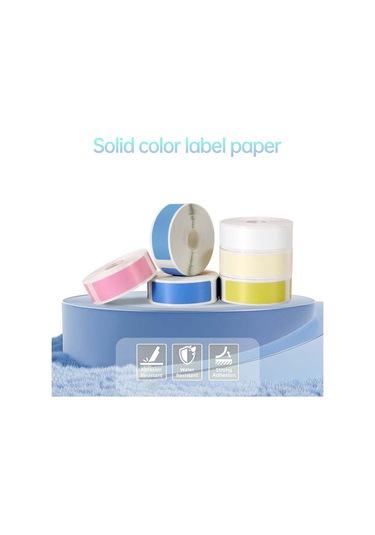 Dofolink Pembe Termal Etiket Kağıdı 12x40mm 160 Adet - Marklıfe P11/p12/p15, Phomemo D30/d25/q30, Vrettı Hp3/hp4, Deli Q1/q2/q3 Uyumlu 1 Rulo