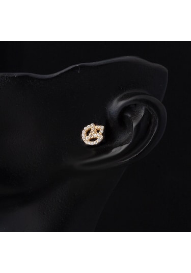 Yaşam Çiçeği 14 Ayar Altın Tragus Küpe Kphsy14k22481