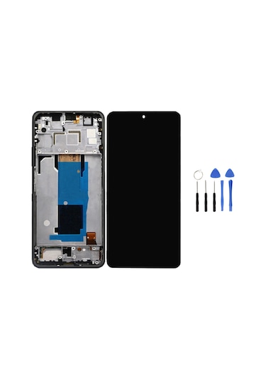 Xiaomi Redmi Note 11 Pro Çıtalı Siyah Uyumlu Lcd Ekran Dokunmatik