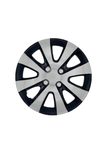 Renault R 9 Broadway 15 İnç Jant Kapağı Takım Siyah Gri C101