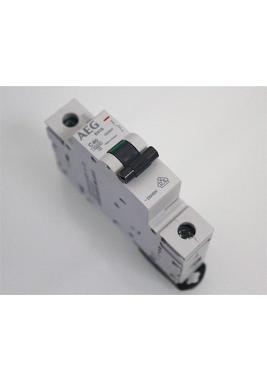 AEG E91S C40 40A Mini Otomatik Sigorta 1P 230/400V DIN Ray Devre Kesici