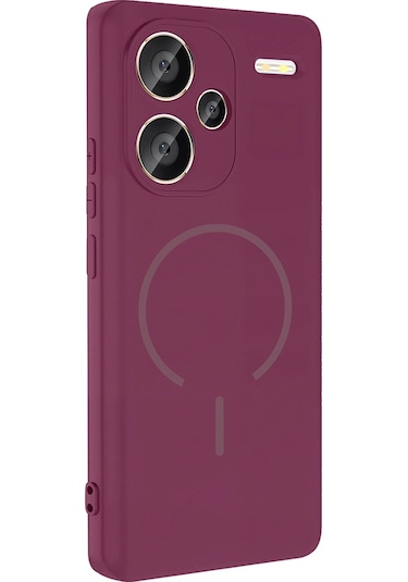 Xiaomi Redmi Note 13 Pro Plus 5g Kılıf M-safe Şarj Özellikli Zore Meta Kapak