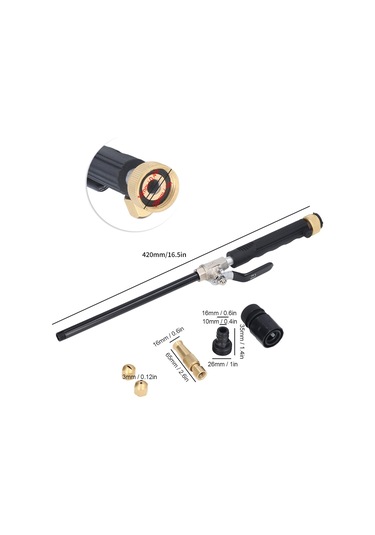 Lqg Sulama Püskürtücü Jet Nozullar Ve Konnektörlü Ayarlanabilir