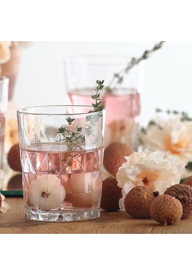 Lav Keops 3'lü Bardak - 345 Ml Şeffaf