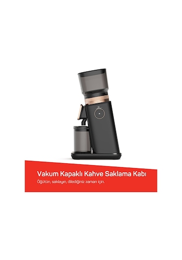 Arzum OK0044 Master nd Kahve Öğütücü 60 Öğütme Ayarlı Dijital Ekranlı