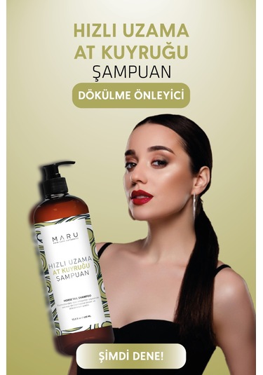 Maru Hızlı Uzamaya Yardımcı At Kuyruğu Şampuan 400 Ml
