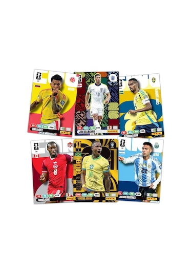 Dünya Kupası 2026 Panini Adrenalyn Xl Koleksiyon Kart Albümü Dergi Starter Set 16 Kart + 4 Özel Kart