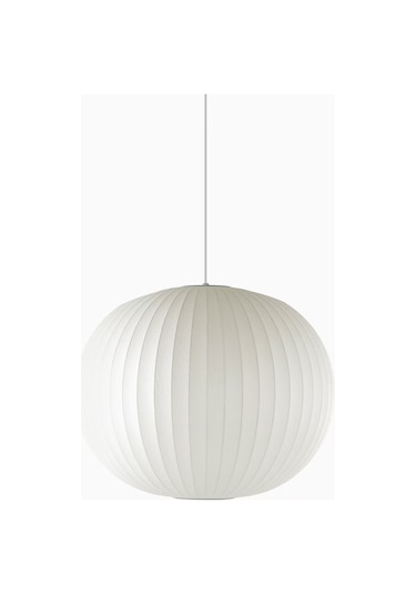 Qdec Japon İpek Avize Küre 40 Cm Beyaz