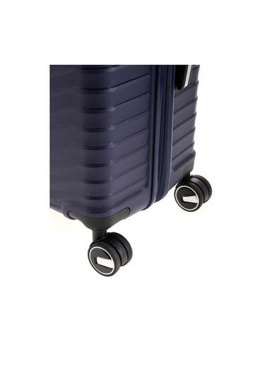 Ultra Dayanıklı 3'lü Set Valiz & Bavul Lacivert-1390 Lacivert