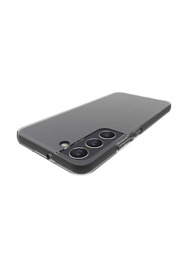 Samsung Uyumlu Galaxy S22 Kılıf Ince Esnek Korumalı Şeffaf Silikon