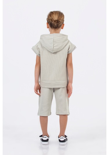 Erkek Çocuk Waffle Kumaş 3'lü Takım 001