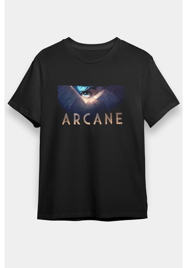 Adrift Arcane Siyah Unisex Tişört T-shirt Siyah