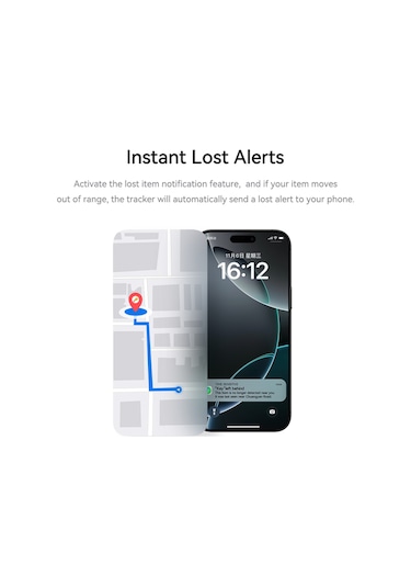 Airtag Akıllı Apple Uyumlu Mfı Sertifikalı - Beyaz