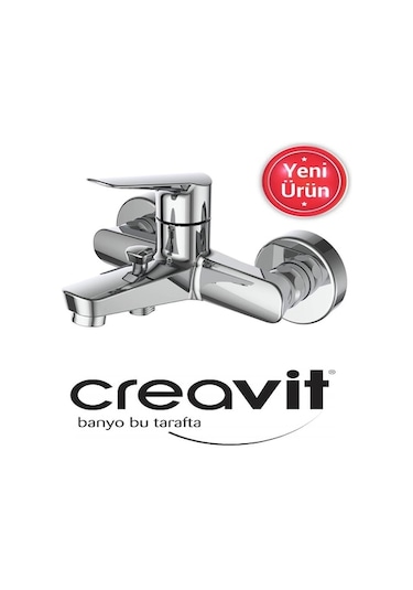 Creavit BV2500 Bevel Banyo Armatürü Krom