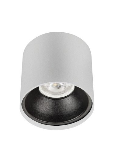 Spot Lamba Led 7W Silindir Beyaz-Siyah Duvar Aydınlatma Armatür