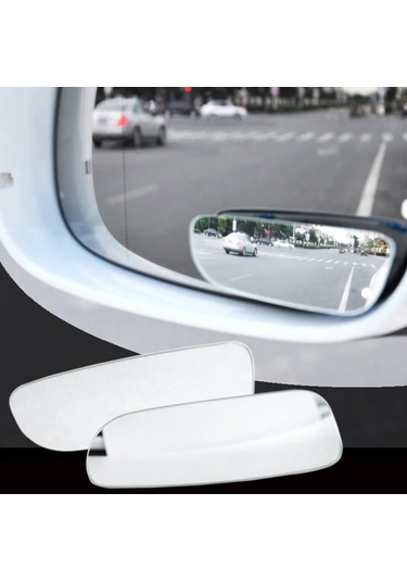 Trendooze Park Oto Nokta Motosiklet Kör Geniş Dışbükey Dikiz Derece Aynası Ayna Ayna Ayarlanabilir Araba Aksesuarları Adet-2 Adet Açı 360 2 Zi