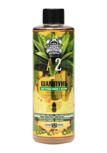 Leraton A2 Ananas Kokulu Cilalı Oto Şampuan 473ml