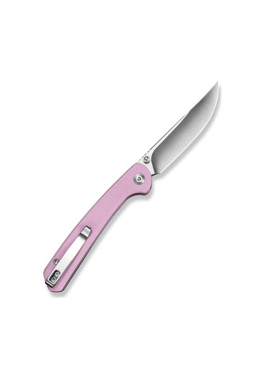 Sencut Skelfin Powder Pink G10 Handle Satin Finished 9cr18mov Blade Kamp Çakı Pembe