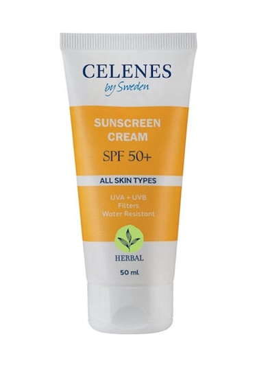 Celenes By Sweden Herbal Güneş Koruyucu Krem SPF 50+ 50 ML