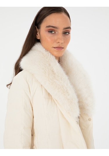 Pierre Cardin Kadın Ekru Kaban 50290313-vr019 Ekru