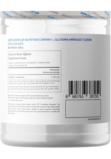 Supplementler Kyowa Glutamine 300 Gr Aromasız Aromasız