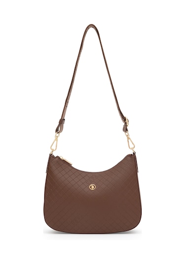 U.S. Polo Assn. Kadın Kahverengi Omuz Çantası 50317803-VR002