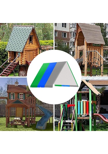 Suntek Su Geçirmez Salıncak Seti Yedek Tarp Yeşil-mavi-gri Yeşil Mavi Gri Yeşil - Mavi - Gri