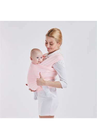 Çok Fonksiyonlu Bebek Sling Pembe Pembe