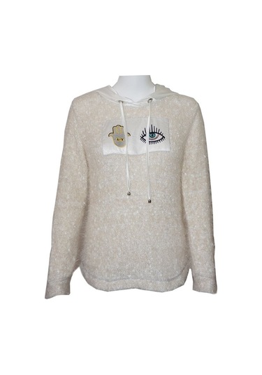 Bulalgiy Kadın Ekru Kazak - Bga00029M