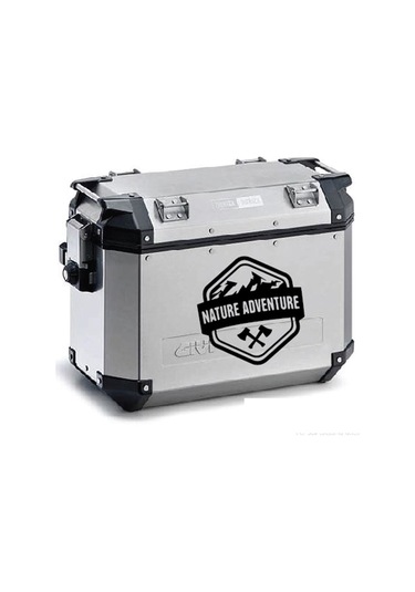 Doğa Temalı Motosiklet Çanta Sticker Etiket Modeli - 1